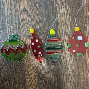 Vintage Glasswork Ornaments